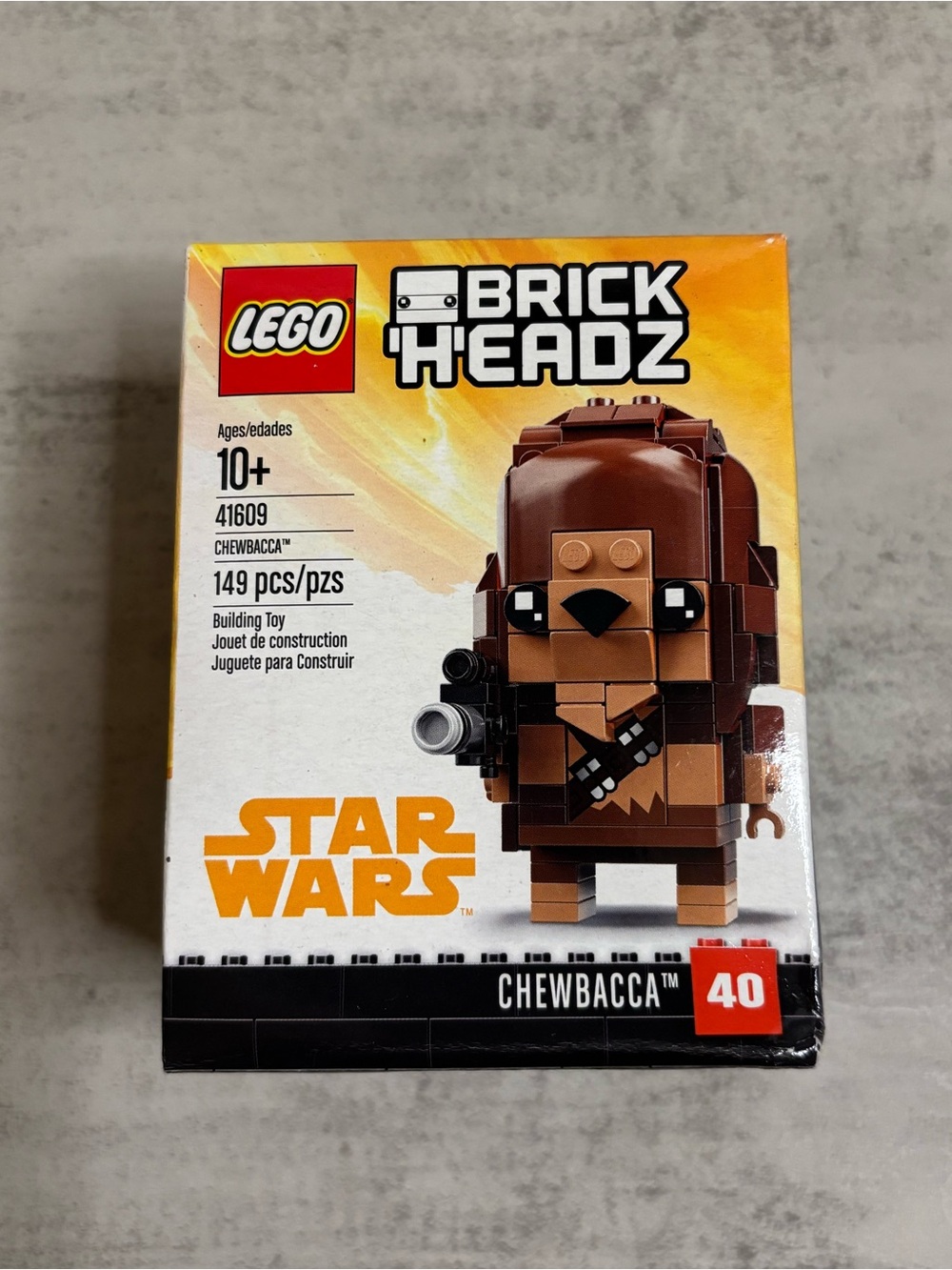 Lego Star Wars BrickHeadz Chewbacca Set (#41609)